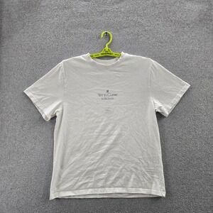 BTS Men Shirt XL White Yet To Come In Busan Logo K Pop Concert Short Sleeve